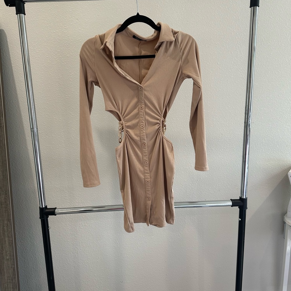 Chicme tan dress